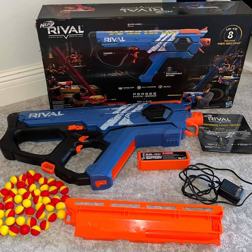 NERF Rival Perses MXIX-5000 Team Blue